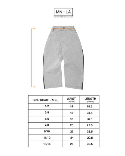 LITTLE HUMAN™ STRIDE PANTS IN HEATHER GREY