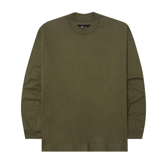 LONGSLEEVE TEE IN OLIVE