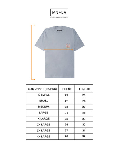 "LUCID DREAMS" TEE IN GLACIER