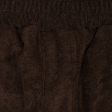 WOOD TOWEL TERRY RAW FINISH LOUNGE PANTS