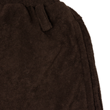 WOOD TOWEL TERRY RAW FINISH LOUNGE PANTS