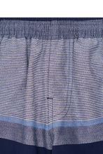 WILLOW BLUE PLEATED HOUSE SHORTS