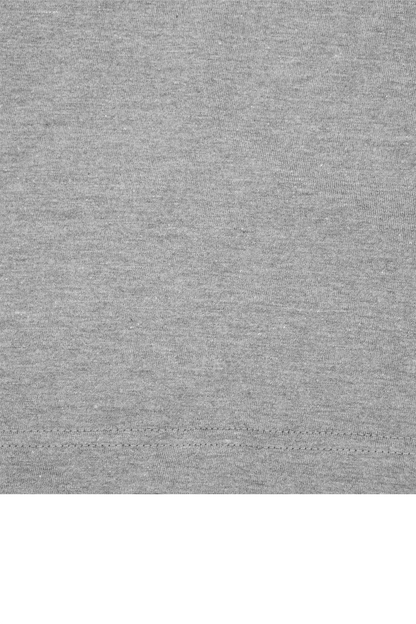 BOX TEE IN HEATHER GREY