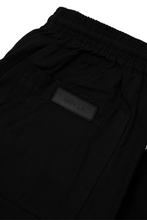 LINEN PLEATED WIDE LOUNGE PANTS IN ANTHRACITE