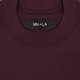 BOX TEE IN WINE