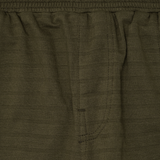 ROGUE SPLIT WIDE PANTS IN OLIVE STRIPED PIQUE