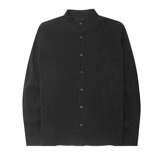MANDARIN L/S SHIRT IN NOIR