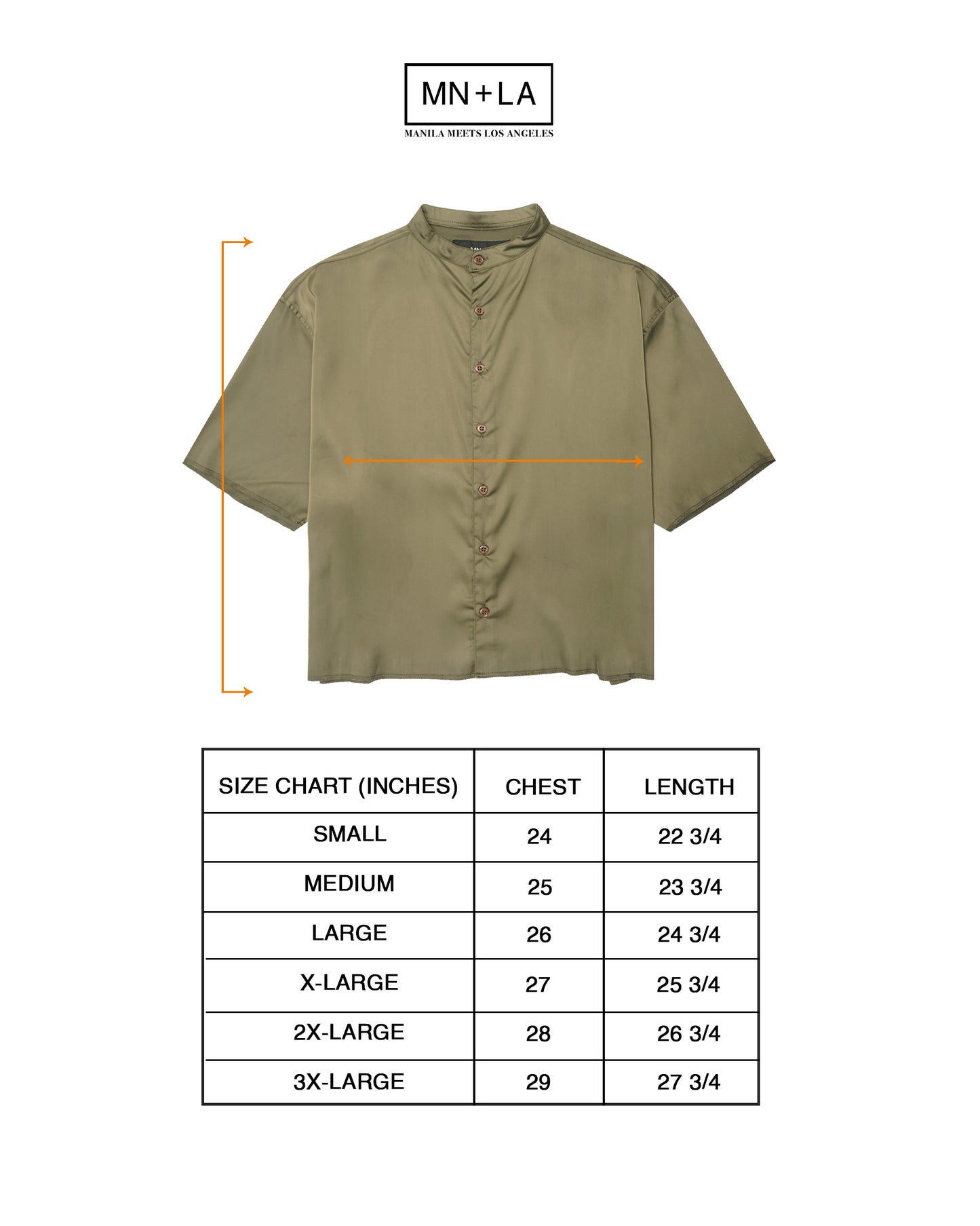 MANDARIN S/S SHIRT IN CELADON