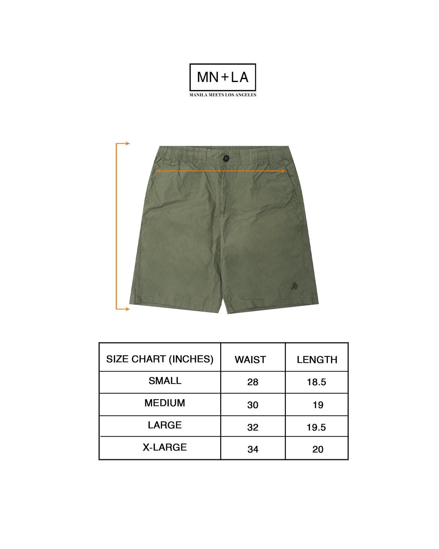 MEADOW SHORTS IN OLIVE