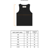 LITTLE HUMAN™ TANK TOP IN ANTHRACITE