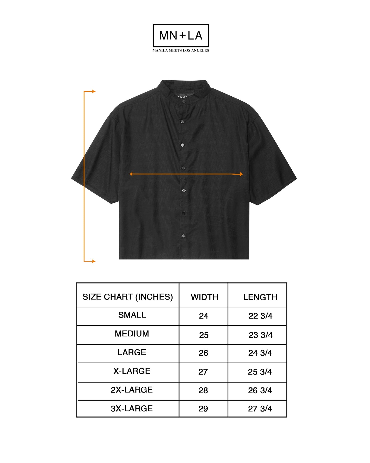 MANDARIN S/S SHIRT IN ANTHRACITE