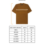 TRACK TEE IN RUST