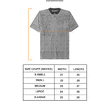 LEAGUE TEE IN STEEL PAISLEY