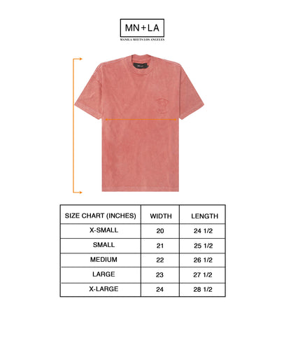 NAUGHTY N' NICE "DRAGON'S LUCK" TEE IN AMARANTH