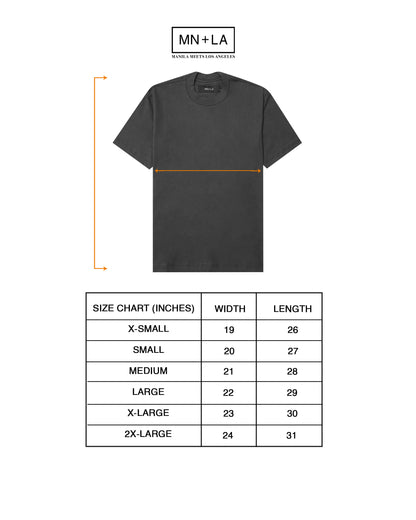 CLASSIC TEE IN CHARCOAL GREY