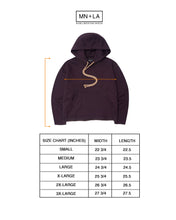 EXO™ CUTOFF HOODIE IN SHADOW PURPLE/OLIVE