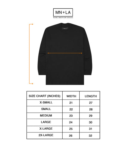 LONGSLEEVE LITE TEE IN ANTHRACITE