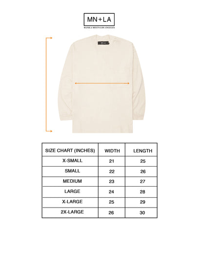 POCKET LONGSLEEVE LITE TEE IN OAT