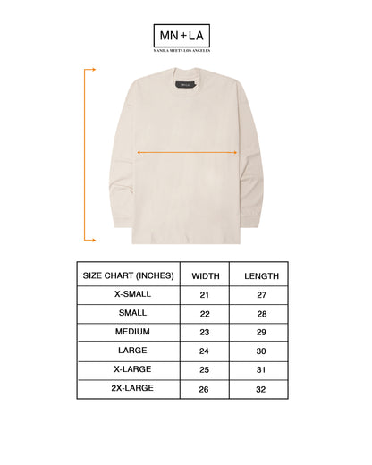 LONGSLEEVE TEE IN OAT
