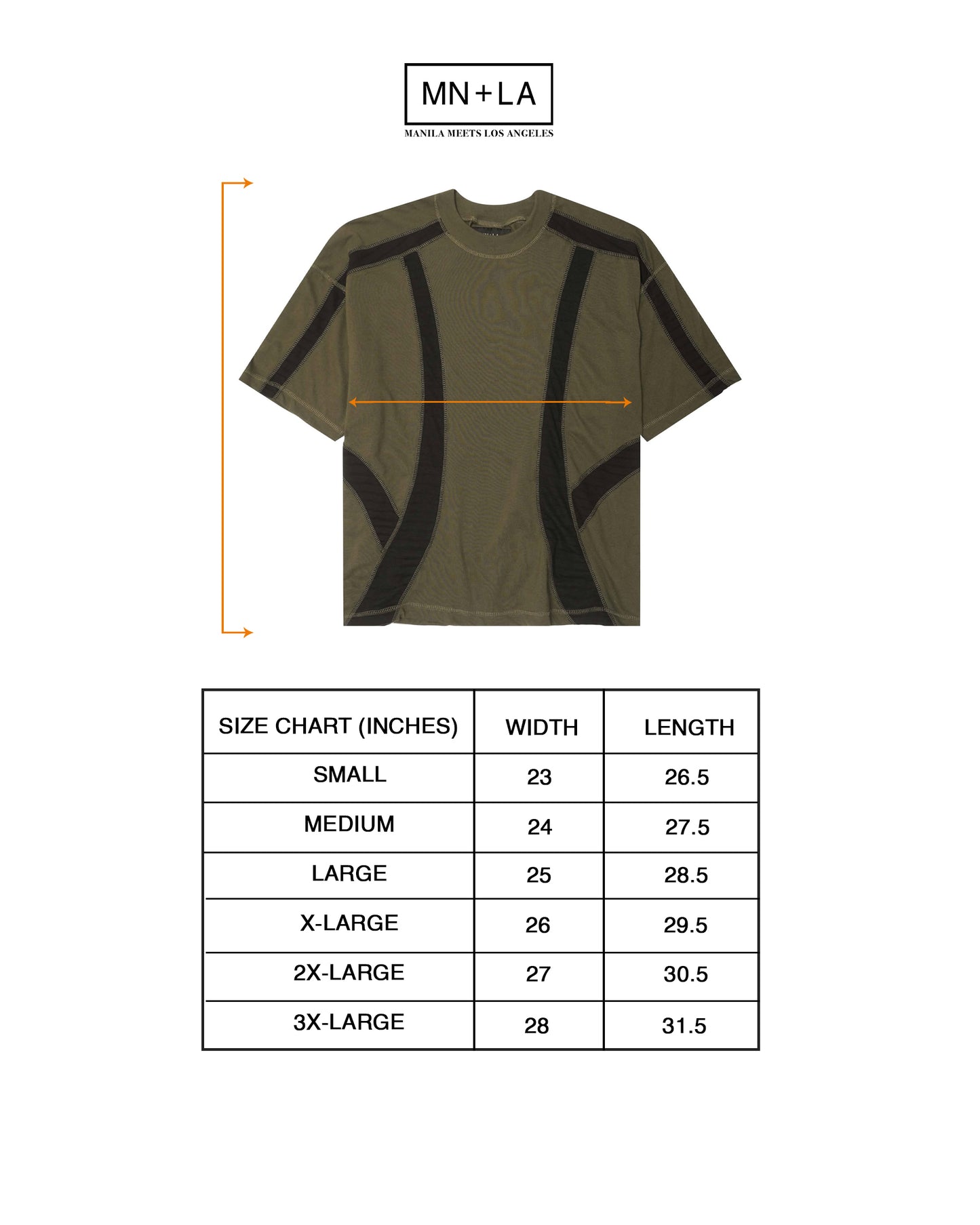 FLOW TEE IN OLIVE