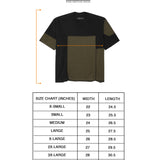 NEEDLEWORK MOCK NECK TEE IN TAIGA