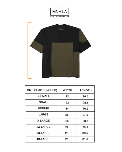 NEEDLEWORK MOCK NECK TEE IN TAIGA
