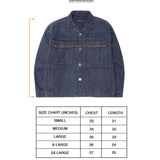 CHORE JACKET V2 IN FOG DENIM