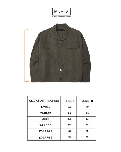 TRUCKER JACKET V2 IN OLIVE