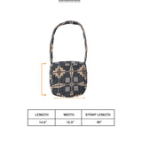 "FLOW" CROSS BAG IN AZTEC