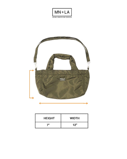 LIL' $ACK IN SHINY OLIVE