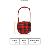 "FLOW" CROSS BAG IN WALLACE PLAID