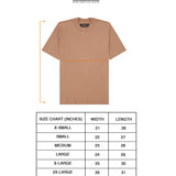BOX TEE IN APRICOT