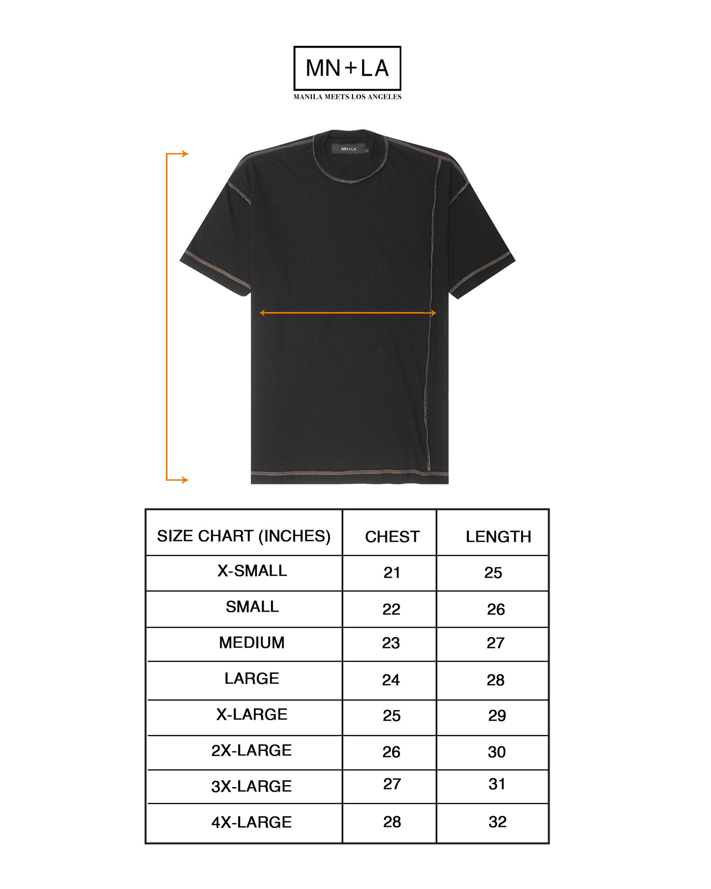 LINEAR TEE V2 IN ANTHRACITE