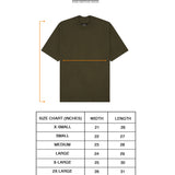 BOX LITE TEE IN OLIVE