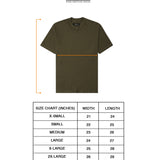 INSIDE OUT BOX TEE IN OLIVE