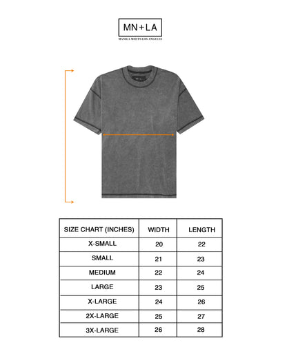BOX LITE TEE IN ASH GREY
