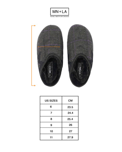 SHINOBI CLOGS V2 IN PIGEON PLAID