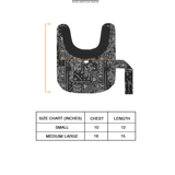 MN+LA™ "DAWG" VEST IN STONE PAISLEY