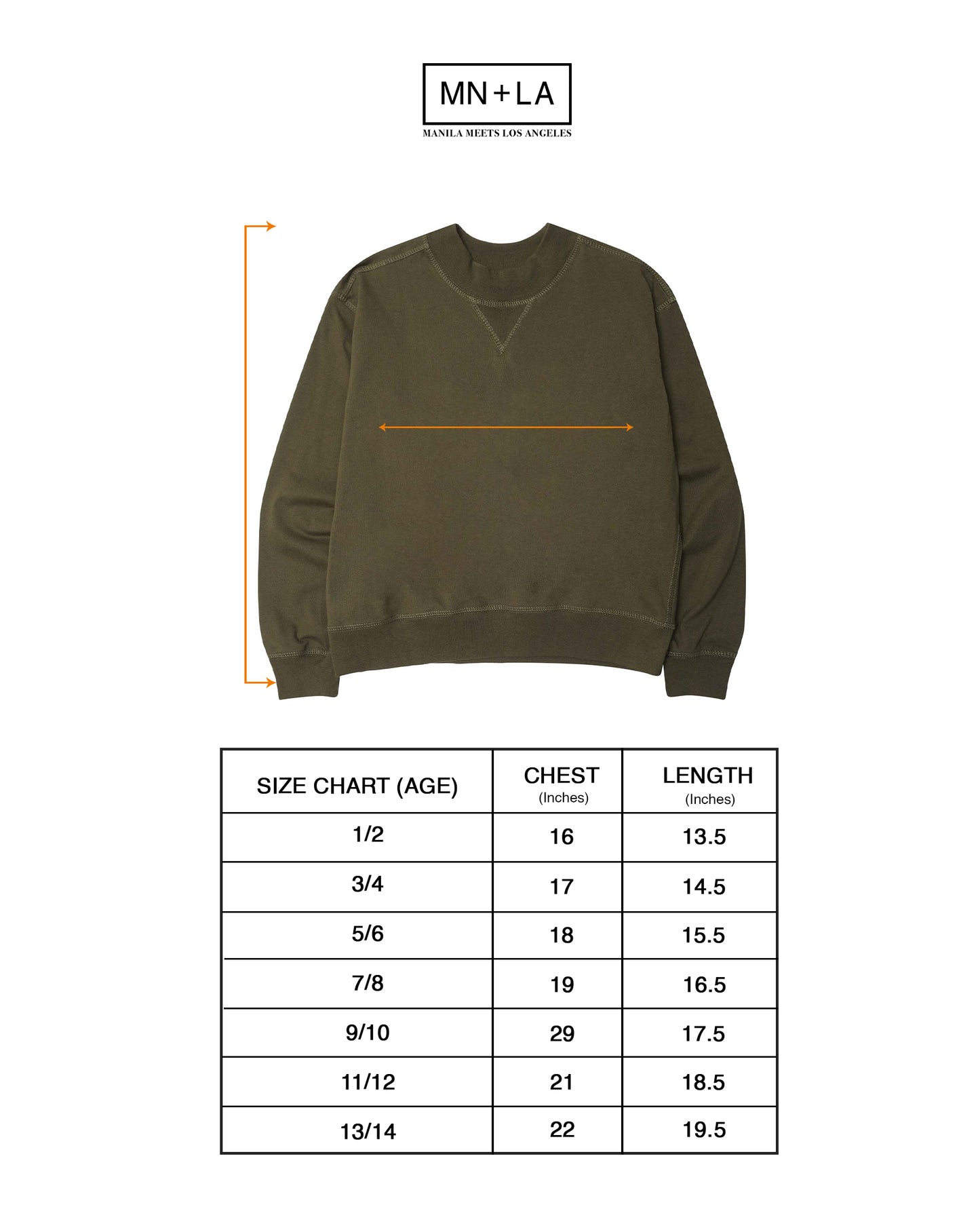 LITTLE HUMAN™ MILITIA SWEATSHIRT IN OLIVE