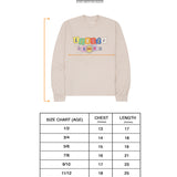 "SUN IS OUT" LITTLE HUMAN™ LONGSLEEVE TEE IN OAT