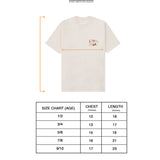 "CRAYONS" LITTLE HUMAN™ TEE IN OAT