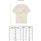 "PAINT SPLAT" LITTLE HUMAN™ TEE IN OAT