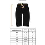 LITTLE HUMAN™ TOWEL WIDE PANTS IN ANTHRACITE