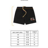 "CRAYONS" LITTLE HUMAN™ SWEATSHORTS IN ANTHRACITE