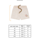 "CRAYONS" LITTLE HUMAN™ SWEATSHORTS IN OAT