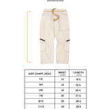"ADVENTURE" LITTLE HUMAN™ PANTS IN OAT