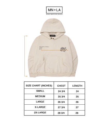 M'$ RIFT HOODIE IN WOOD