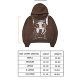 HELL HOUND HOODIE IN WOOD