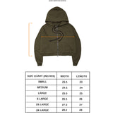 MN+LA™ SPLIT HOODIE IN HEATHER GREY