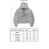 M'$ PAISLEY PATCHWORK MILITIA HOODIE IN CEMENT